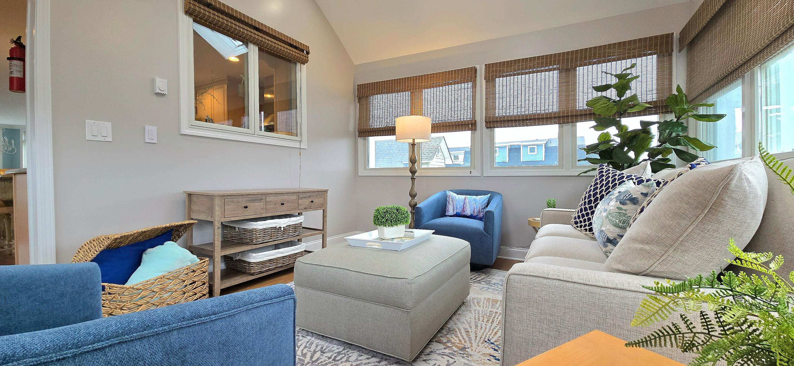 Seaside Treasure vacation home room remodel