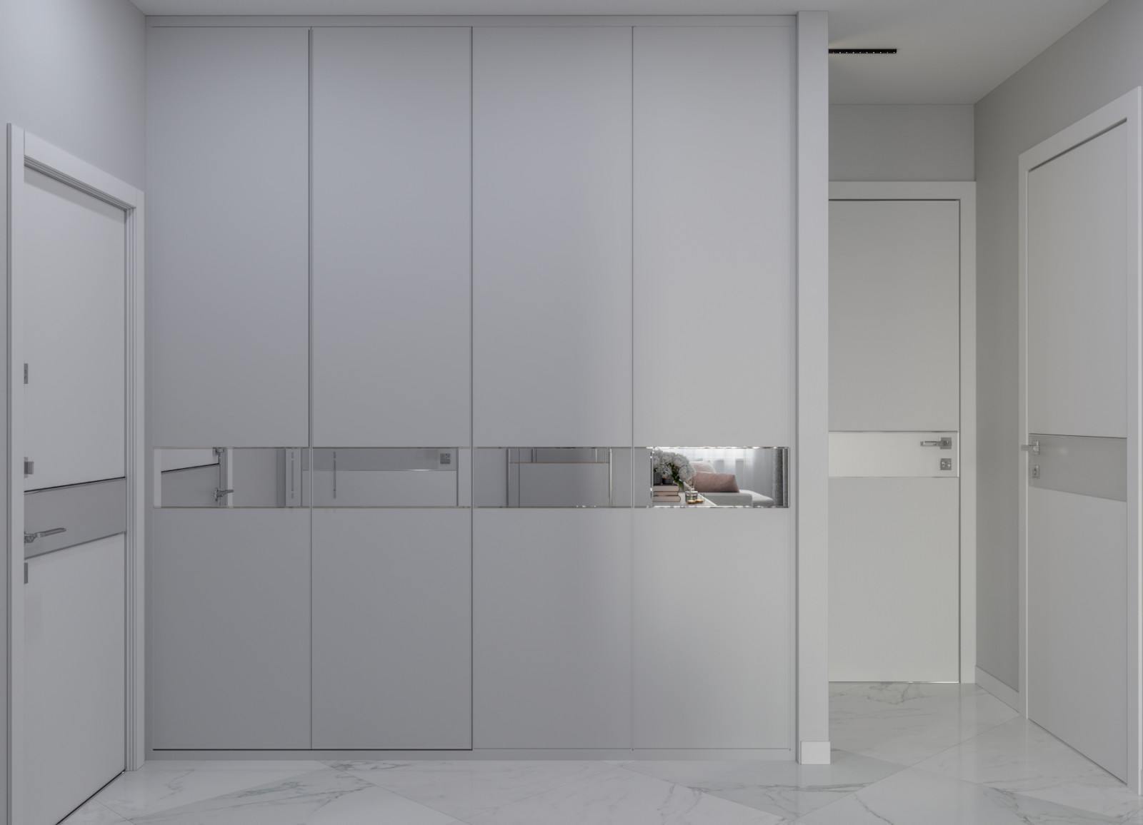 Квартира в нейтральных тонах в ЖК Царская площадь