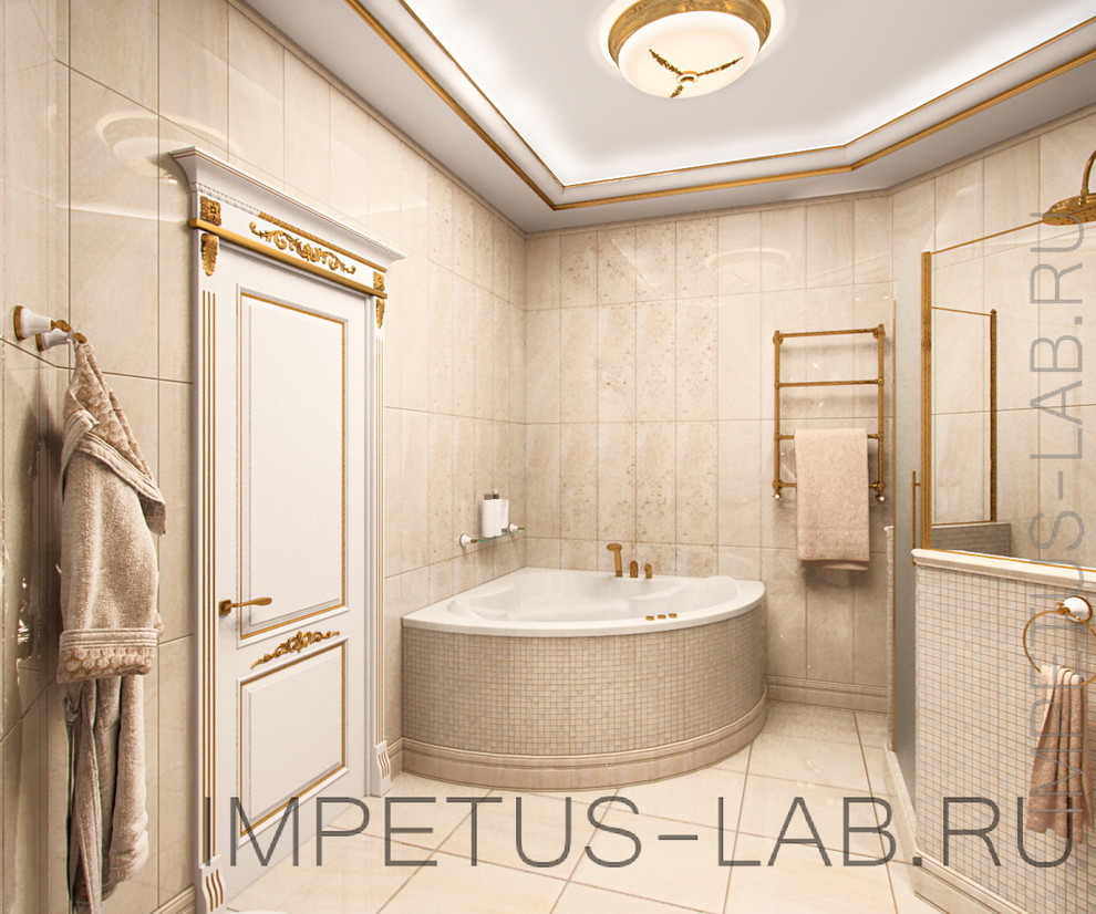 Проект квартиры в классическом стиле в центре Москвы