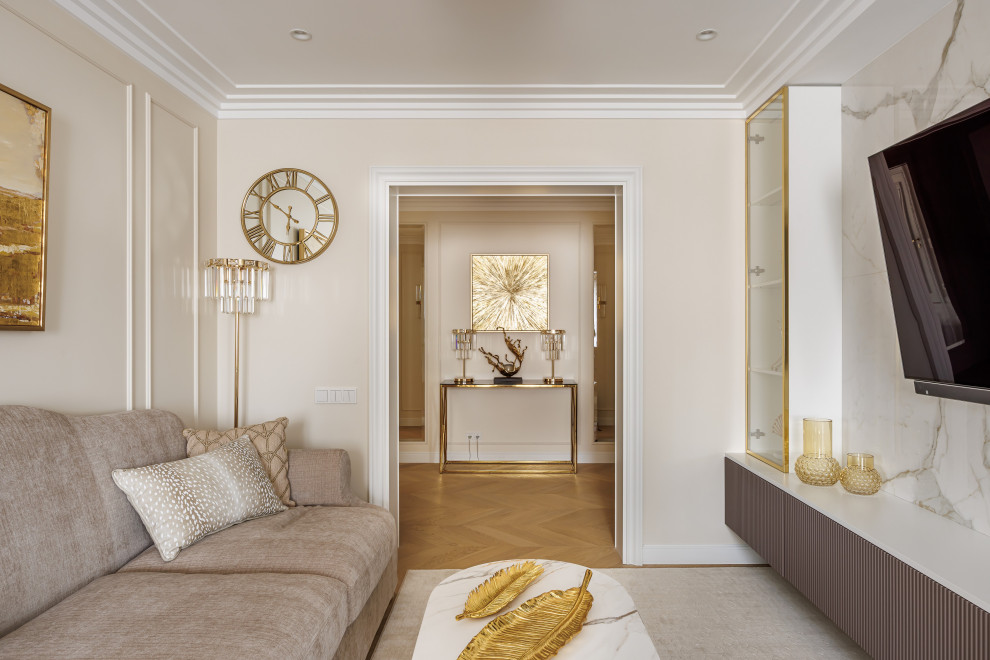 Дизайн и ремонт квартиры на улице Марьинский парк - Музыка неоклассики