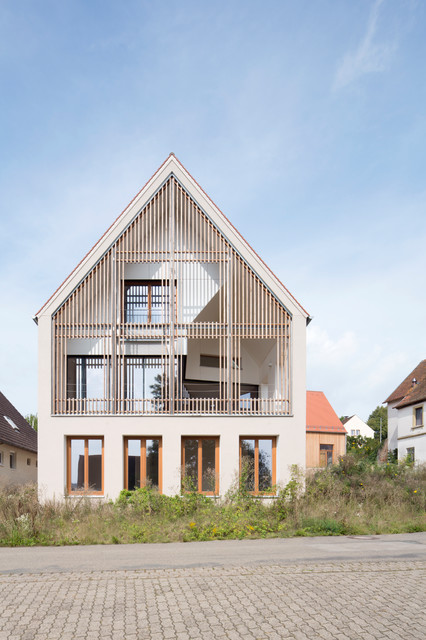 Ansicht contemporain-facade