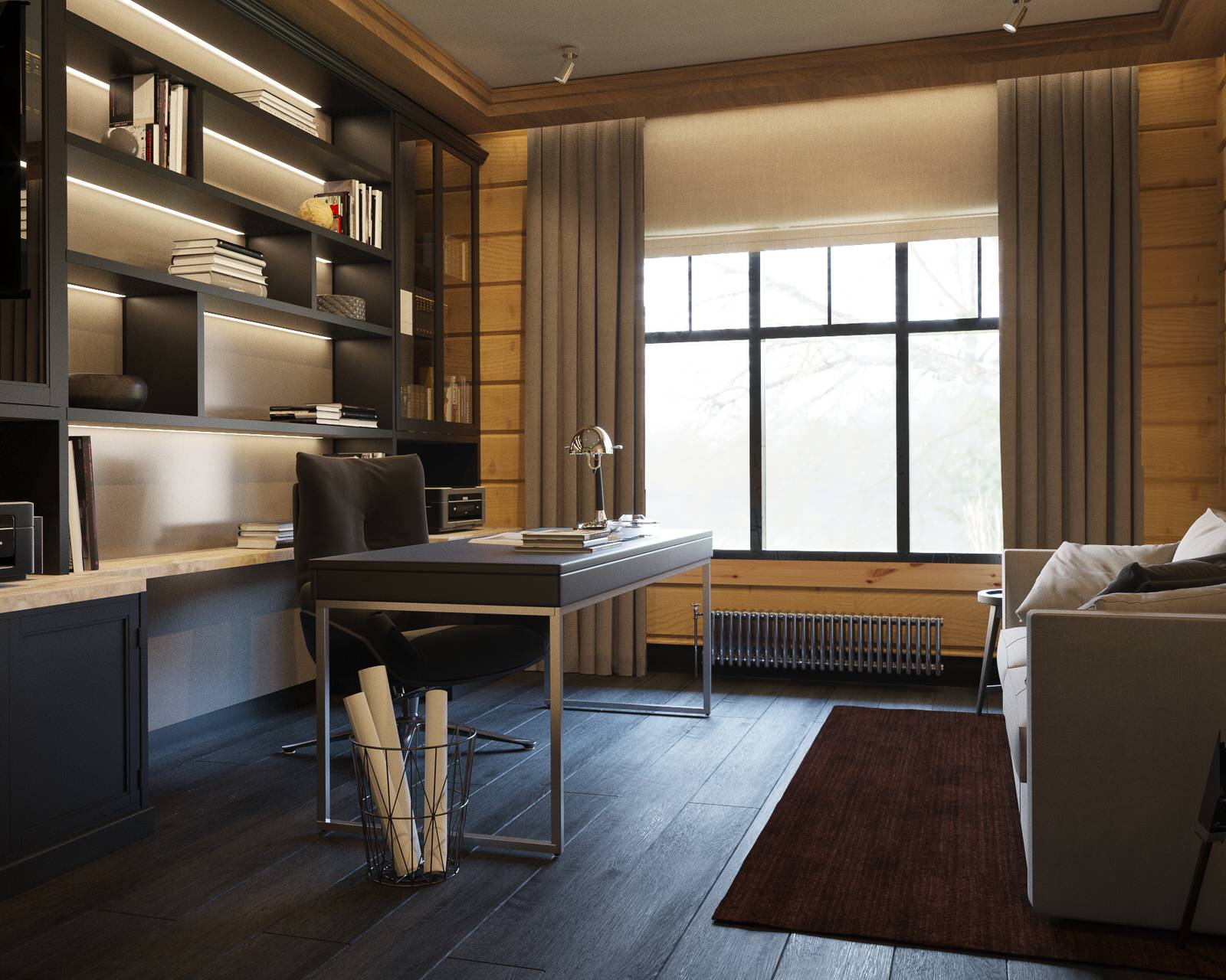 Дом из бруса