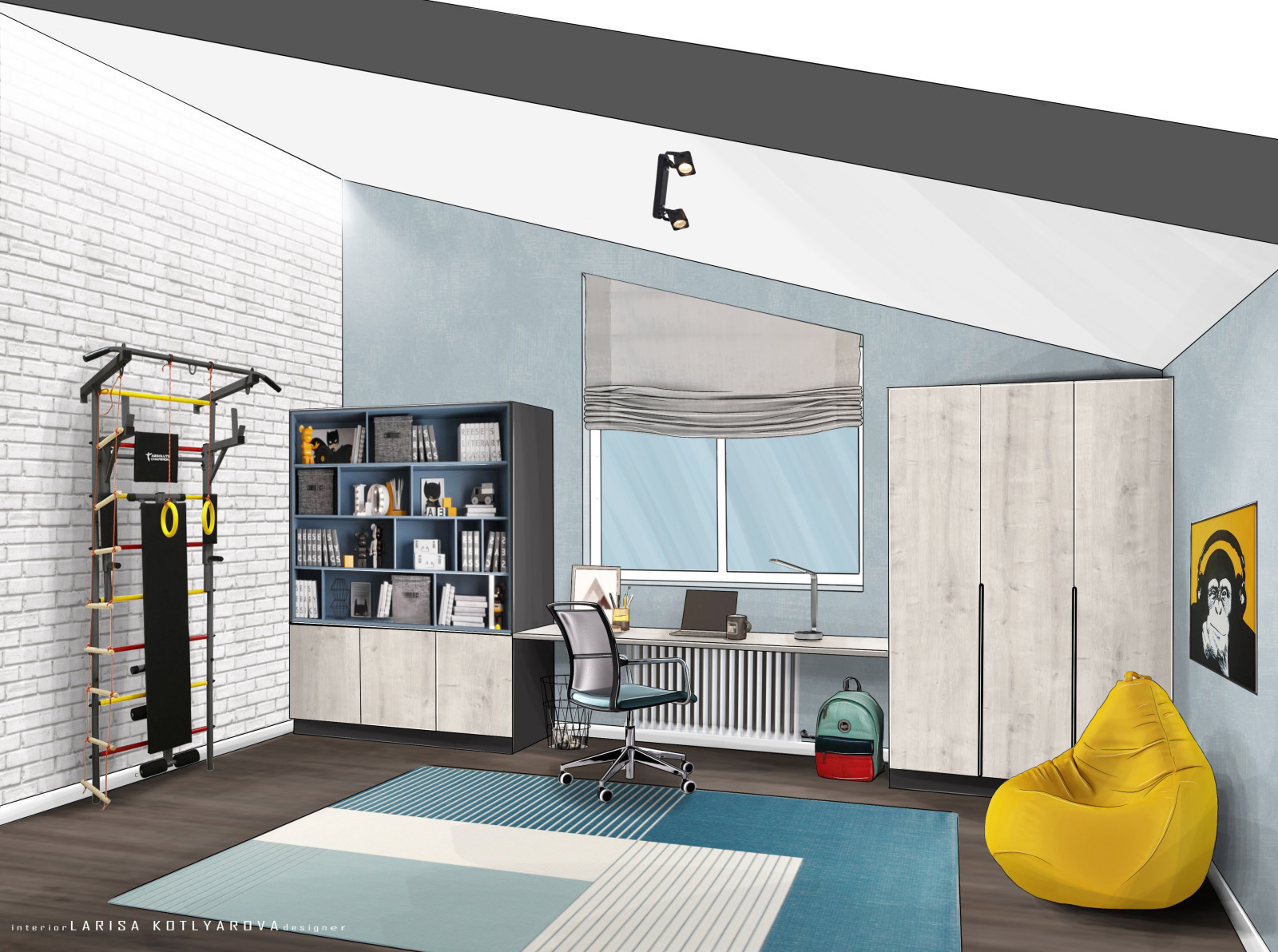 Дизайн-проект дома 178 кв.м.