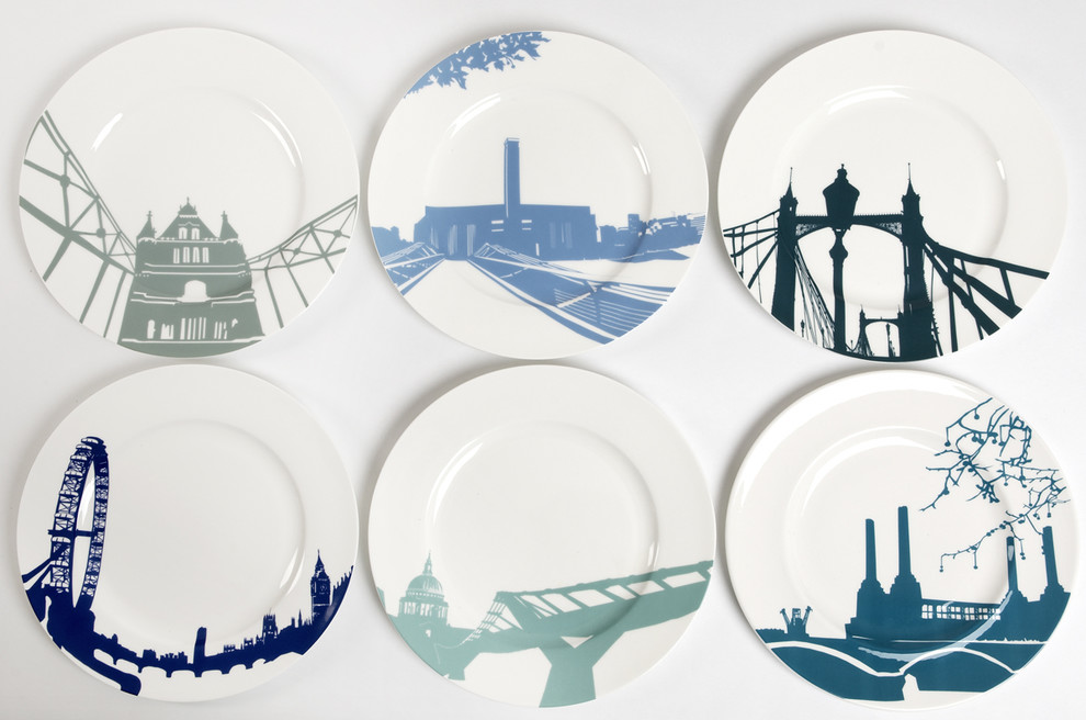 River Series Plates From Snowden Flood
