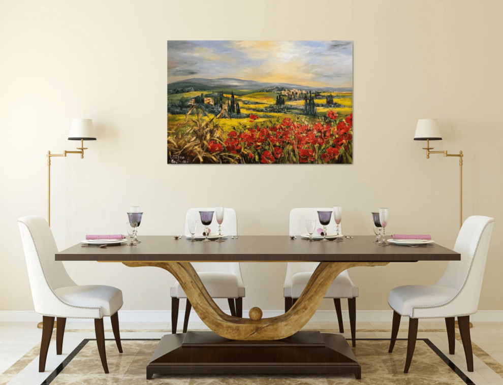 Работы художницы Дианы Маливани - Столовая - Дизайн интерьера (1)