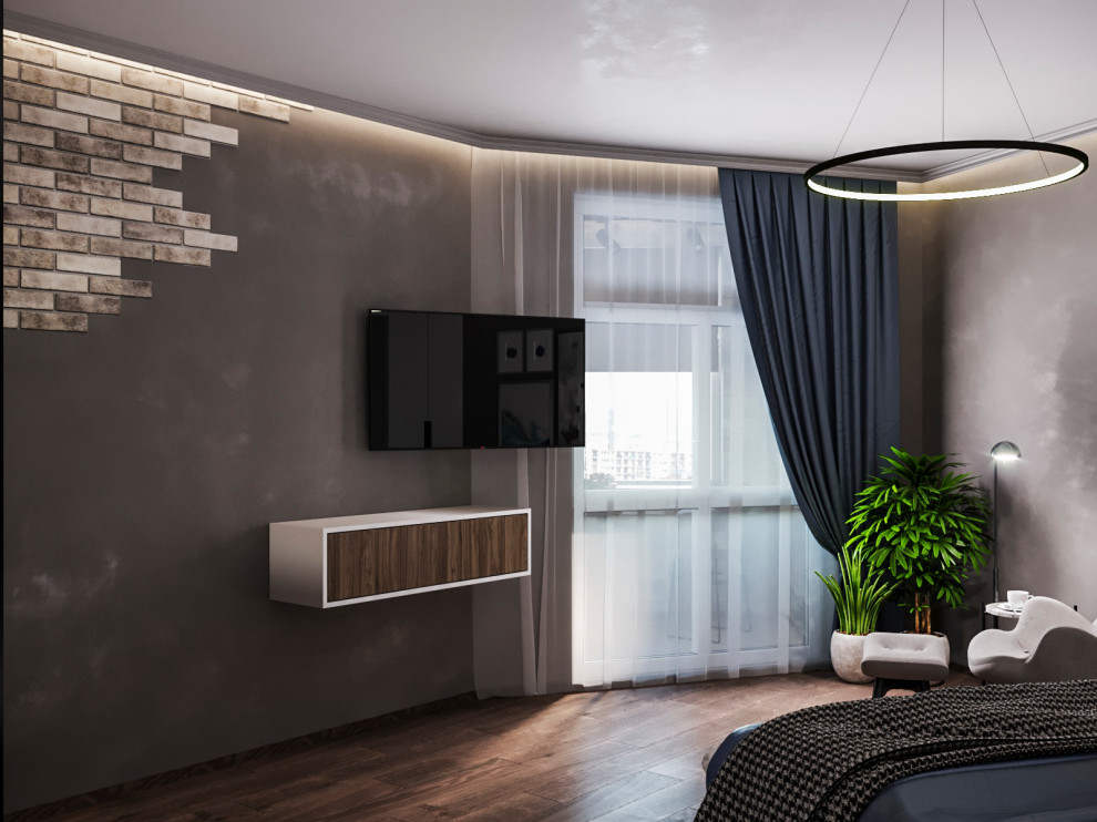 Квартира в г.Королев. современном стиле с элементами лофт