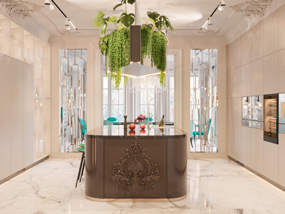 Проект элитного дома. Коттеджный поселок "Резиденции Бенилюкс" в Подмосковье.