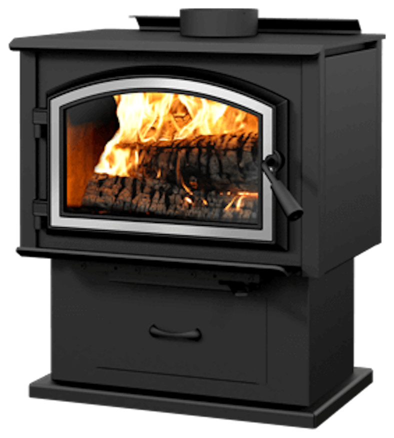 Empire Gateway 1700 Wood Burning Stove - Traditional - Freestanding ...