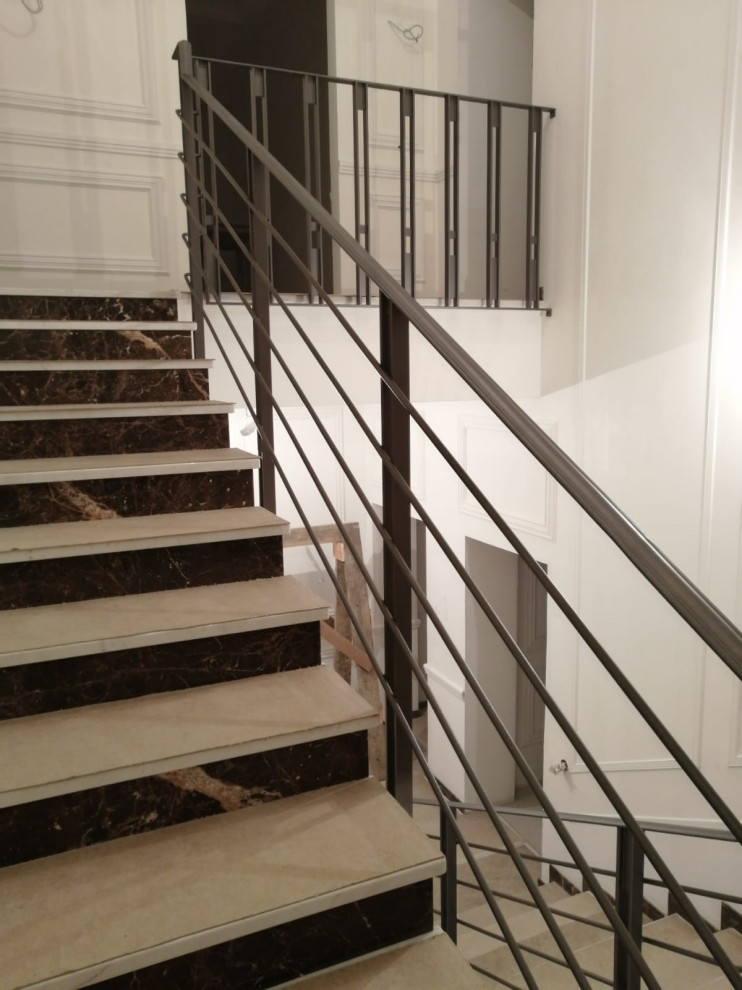 Перильное ограждение по проекту дизайнера