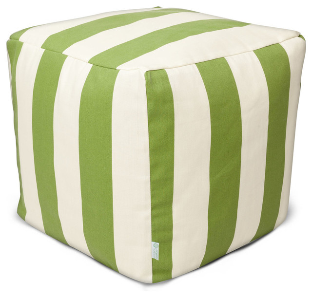 Sage Majestic Home Goods Vertical Stripe Reading Pillow