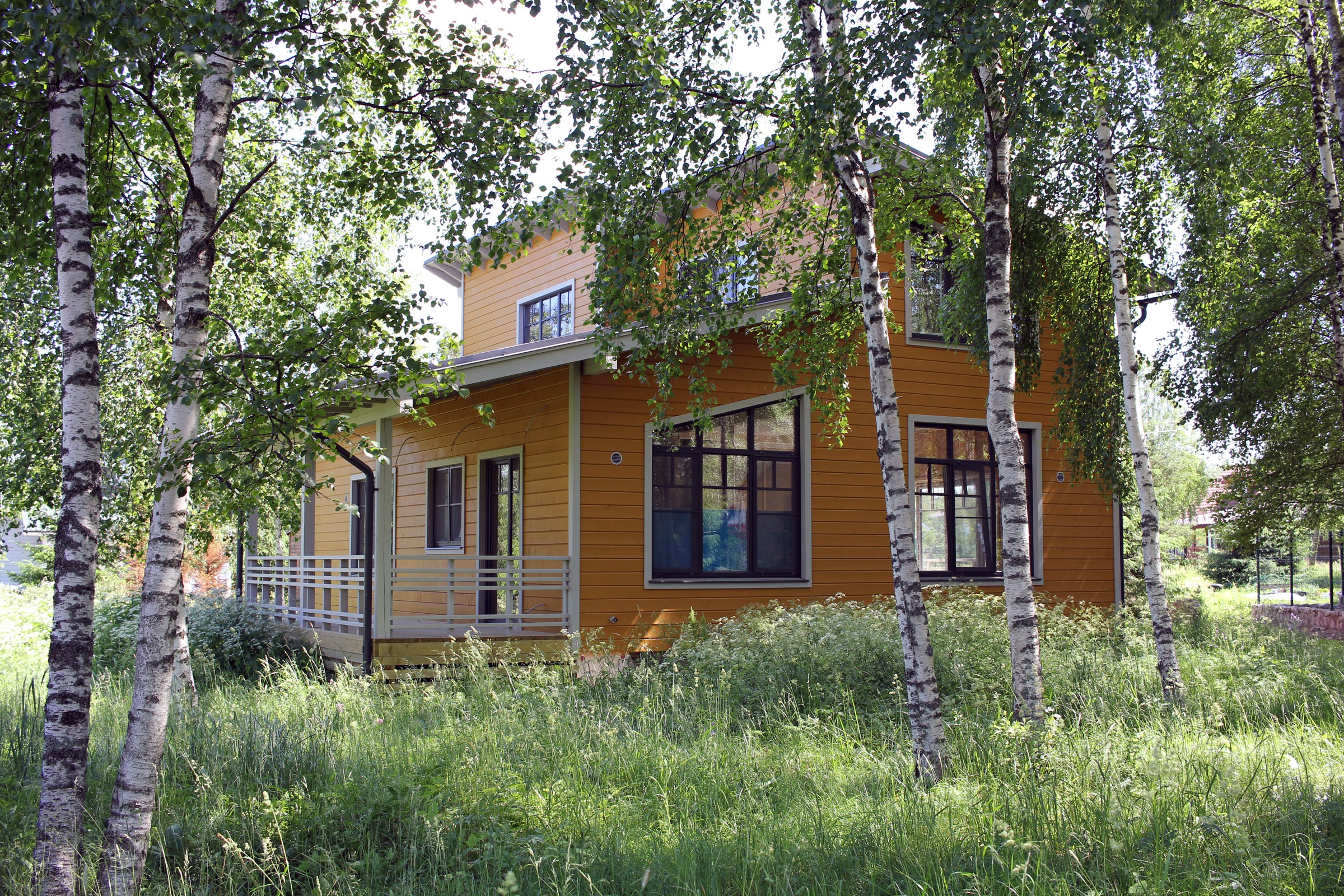 Деревянный каркасный дом