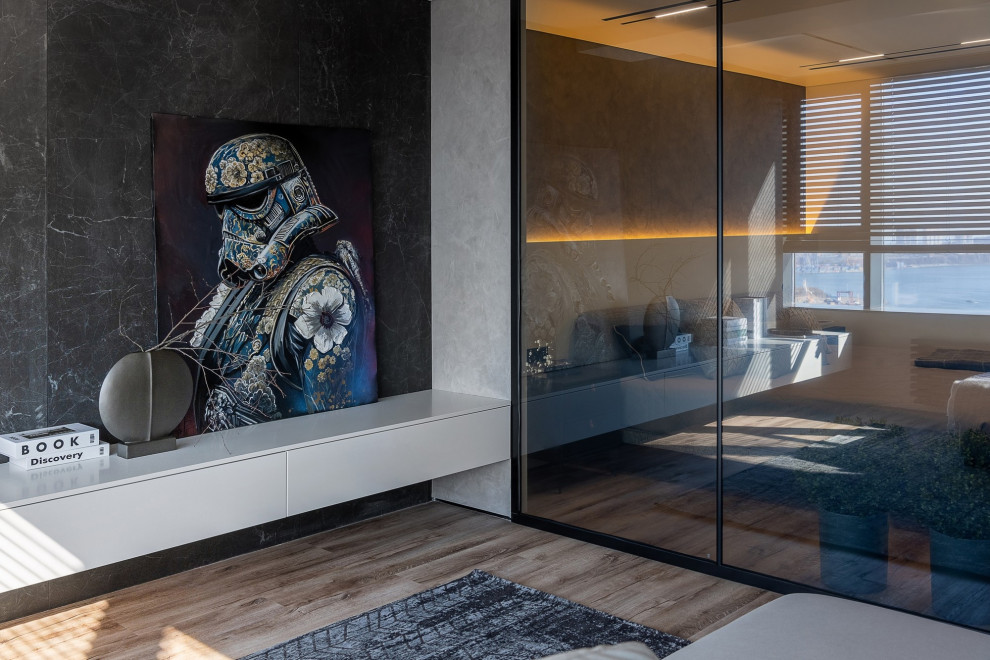 Реализованный дизайн проект квартиры в ЖК "Эко Сити"