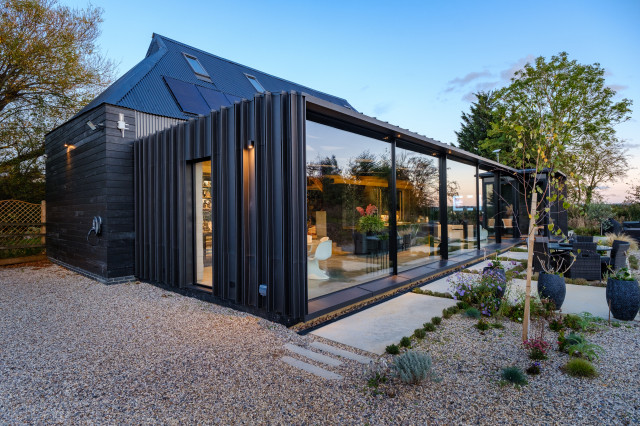 Glovers Barn modern-fasad