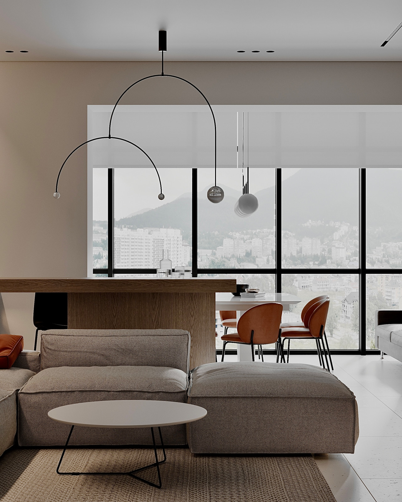 Дизайн-проект интерьера квартиры в центре г.Сочи