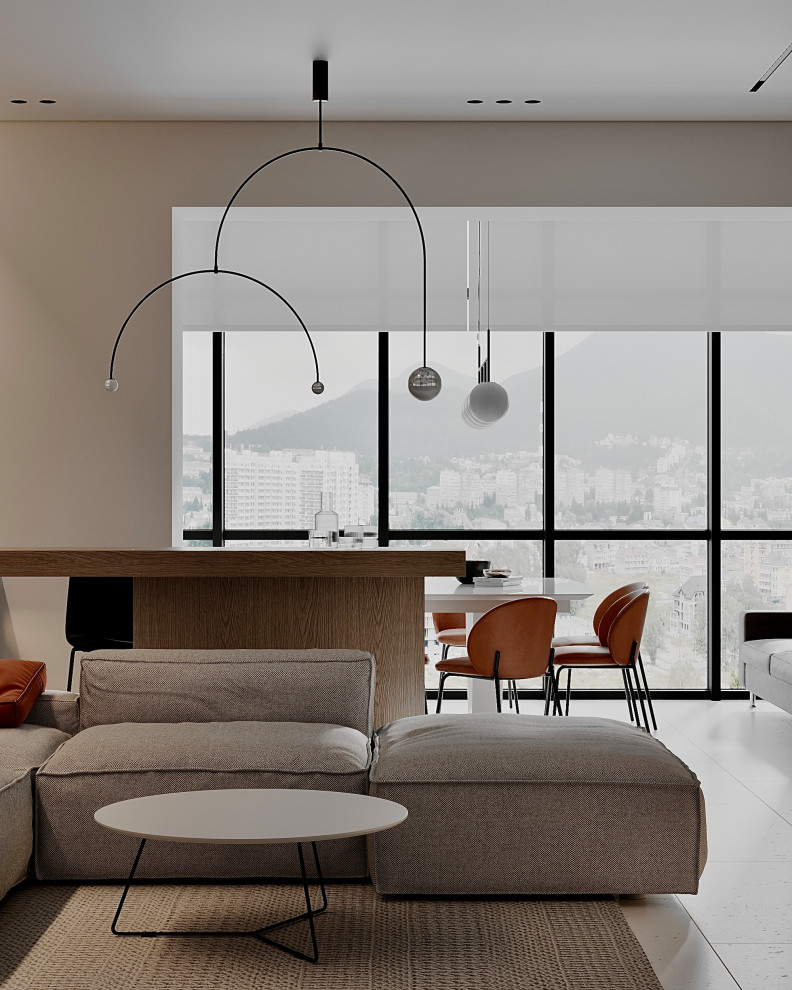 Дизайн-проект интерьера квартиры в центре г.Сочи