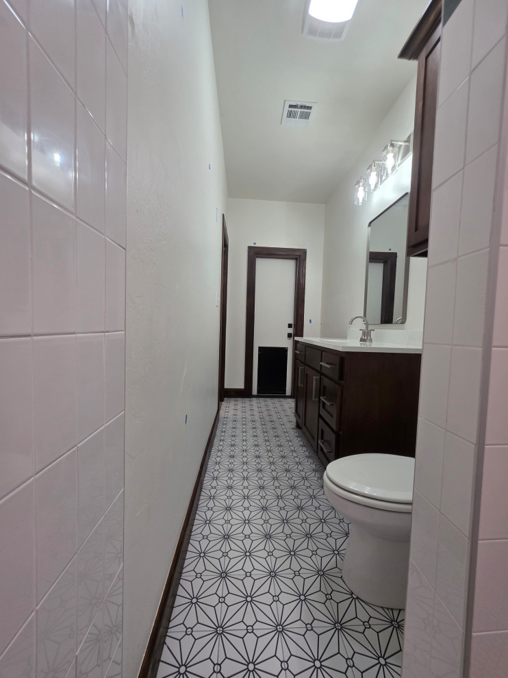 From the shower the safe/doggy door is access to the outdoors