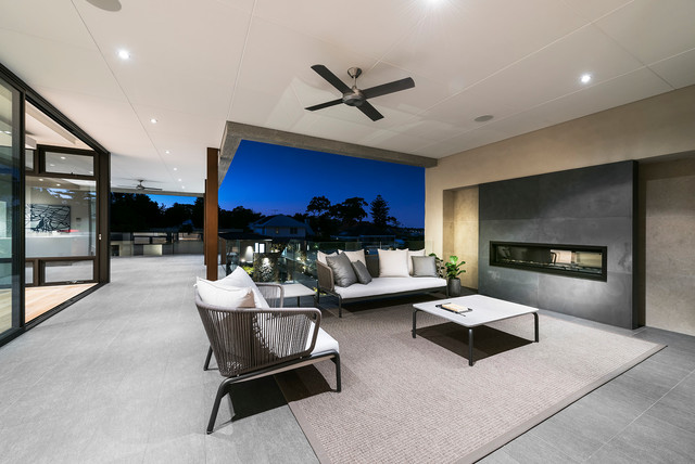 Peppermint Grove trendy-terrasse