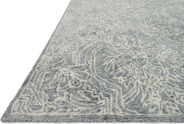 Filone Rug Filigree Rug, Silver, 1'6