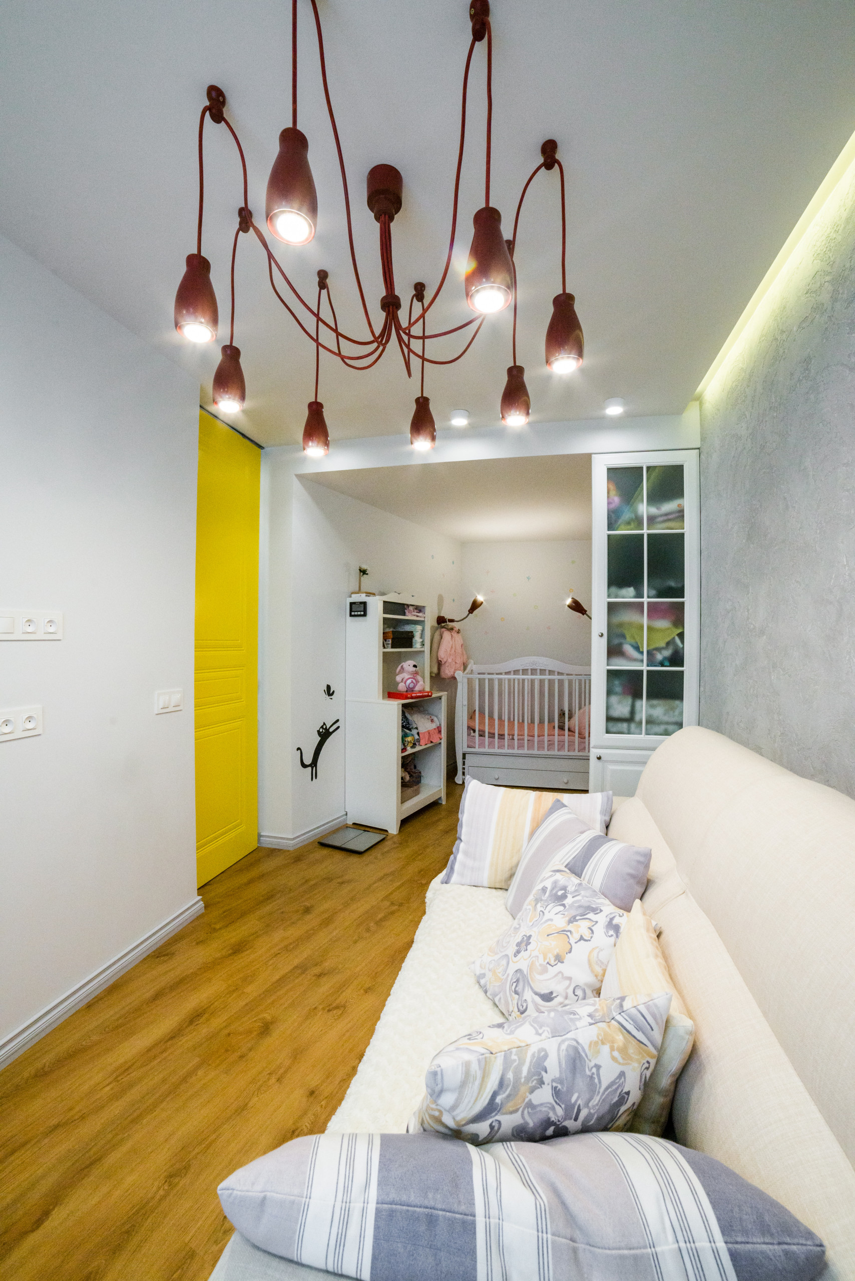 Гостиная, совмещенная с детской — варианты дизайна комнаты