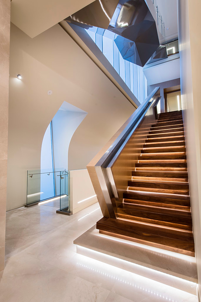 This is an example of a contemporary staircase in Perth.