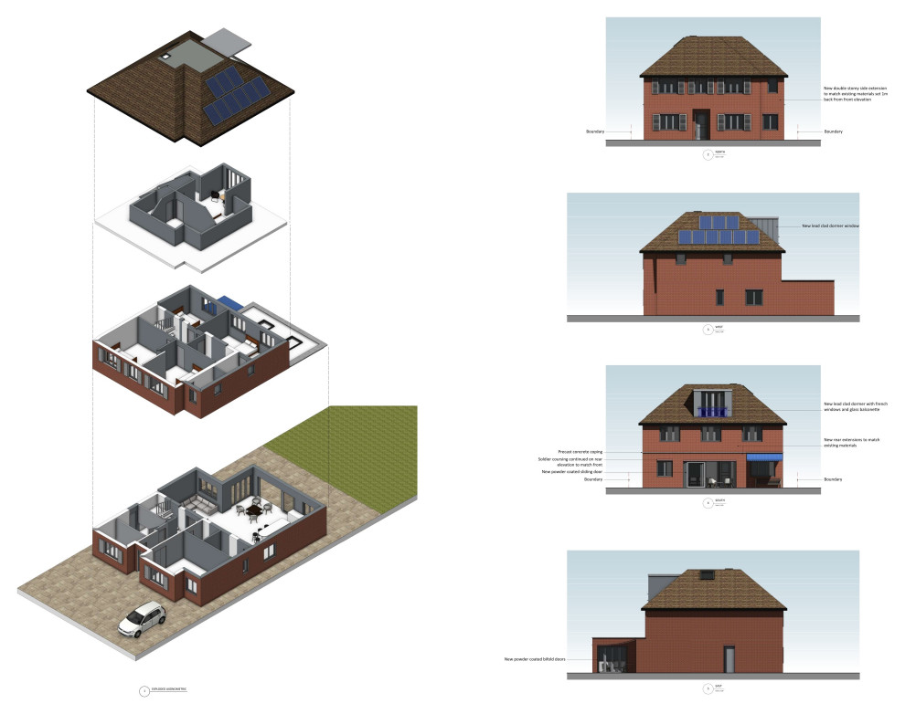 Extension and roof conversion