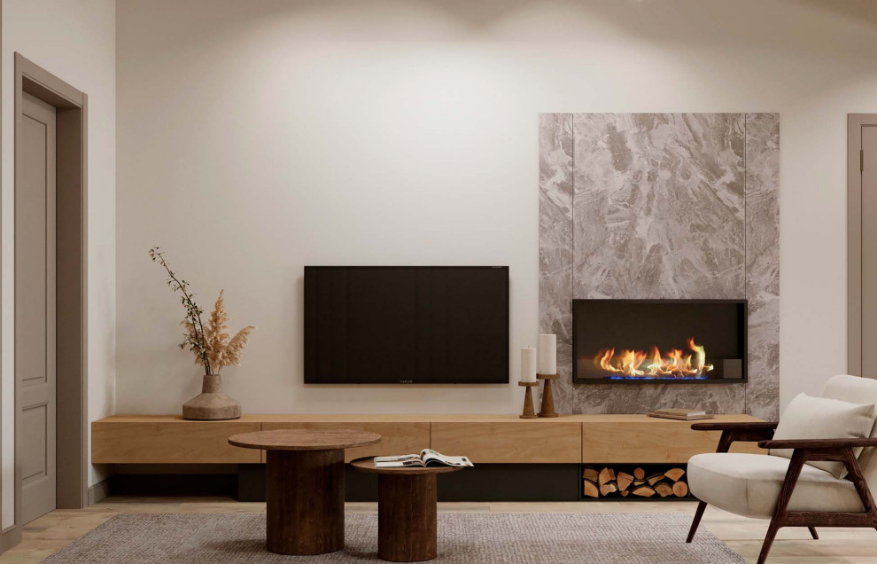 Проект одноэтажного дома с коммерческой частью