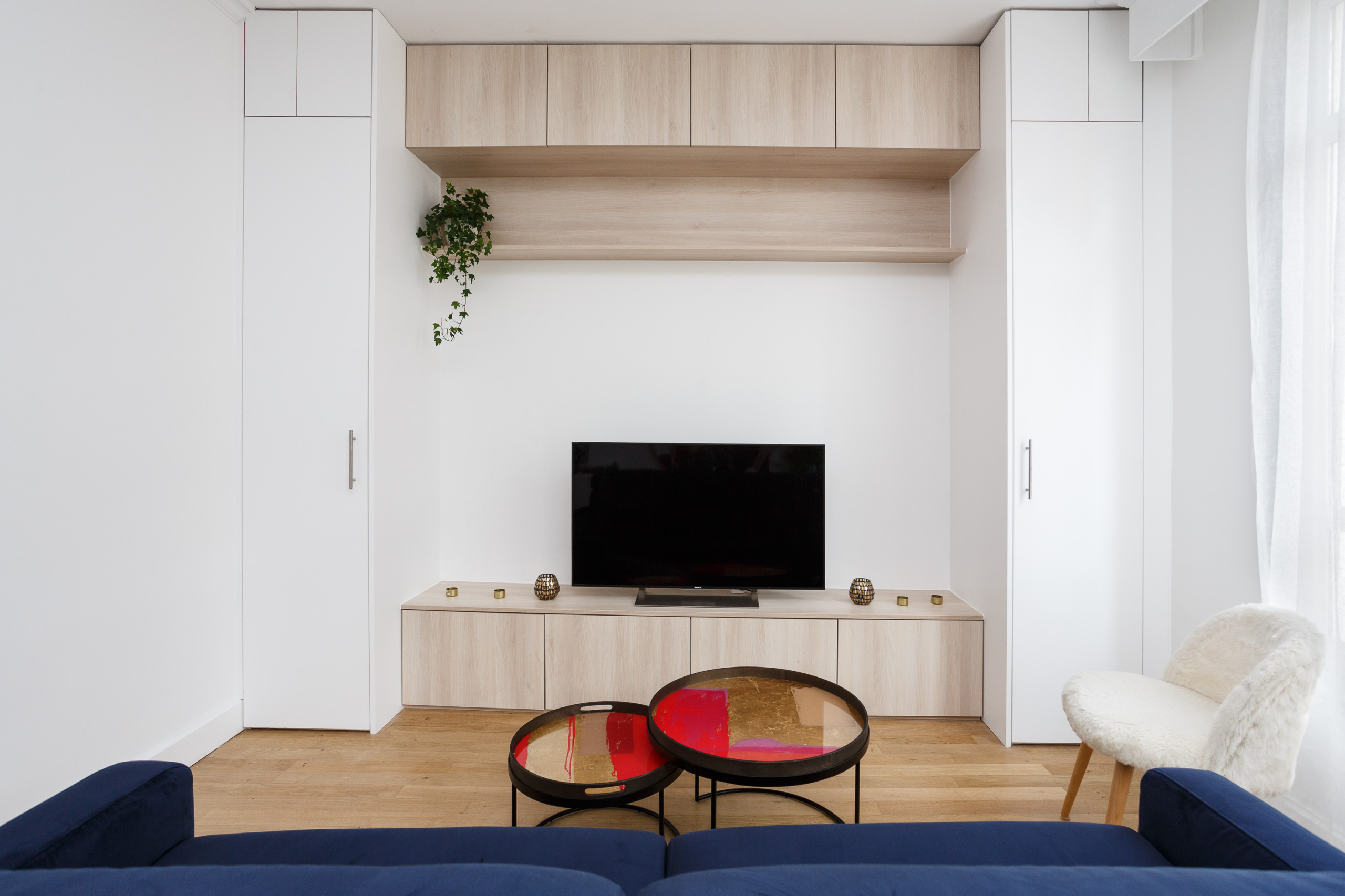 Un salon au design minimaliste