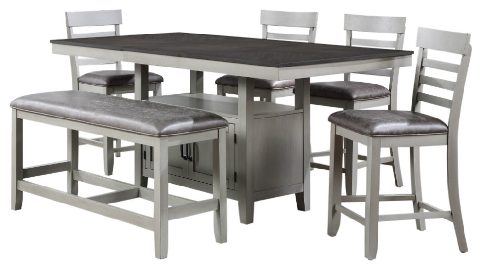 Hyland Dining Set Farmhouse Dining Sets by Steve Silver Houzz