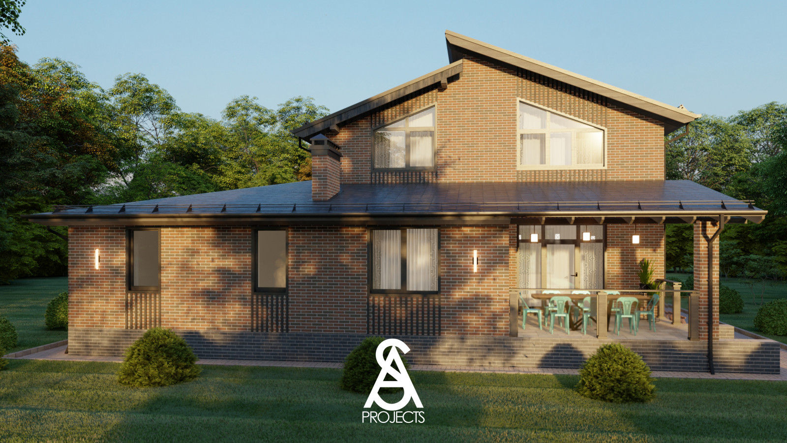 Дом двухэтажный 253 кв.м.