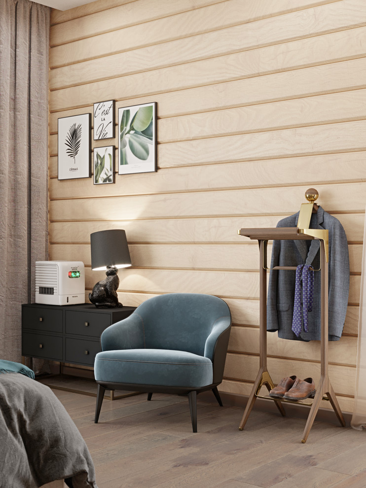 Дом из клееного бруса в пригороде Барнаула