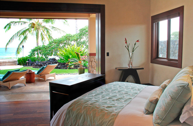 Modern Minimalist Beach House Contemporary Bedroom Hawaii by 