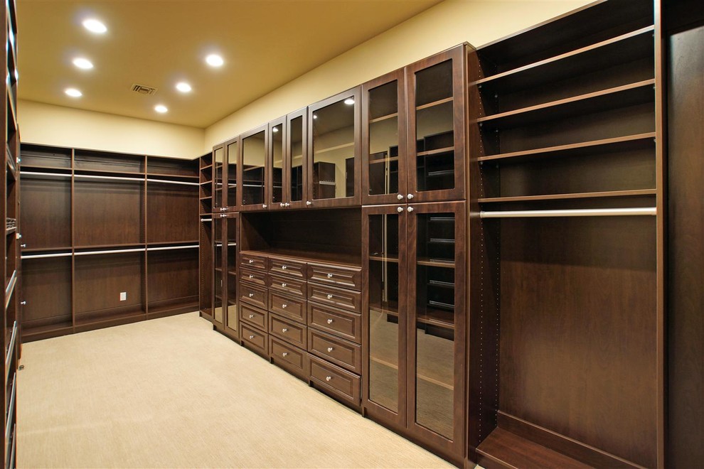 Photo of a contemporary storage and wardrobe in Las Vegas.