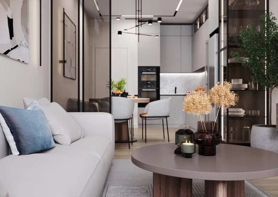 Ремонт квартиры (трехкомнатной) для семьи из трех человек