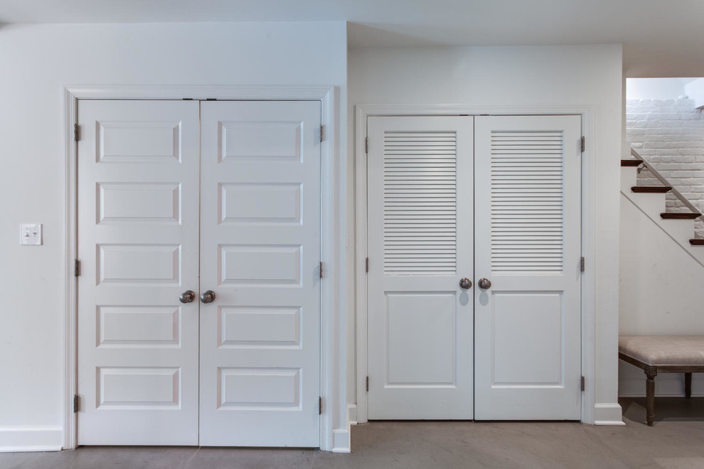 Example of a transitional basement design in DC Metro
