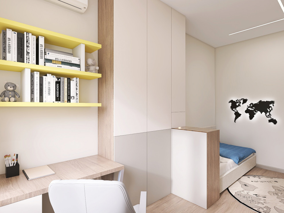 Трехкомнатная квартира в современном стиле ЖК Хвоя