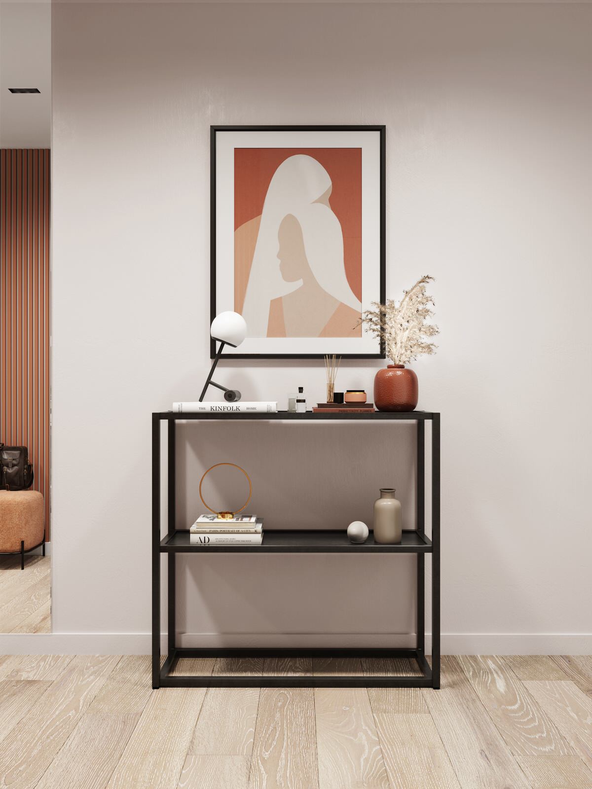 Прихожая в элегантной квартире на улице Мельникайте (г.Тюмень)