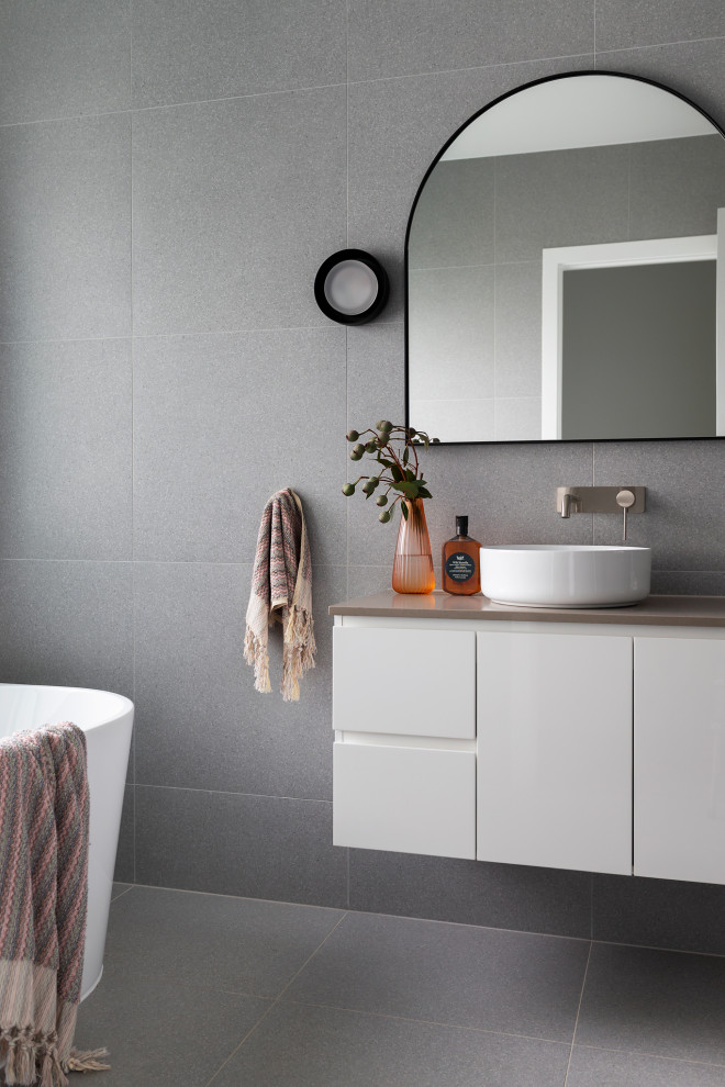 Narrabundah Townhouses Modern Bathroom Canberra Queanbeyan by