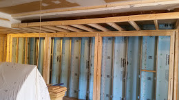 Basement-Steel- Frame and Insulation