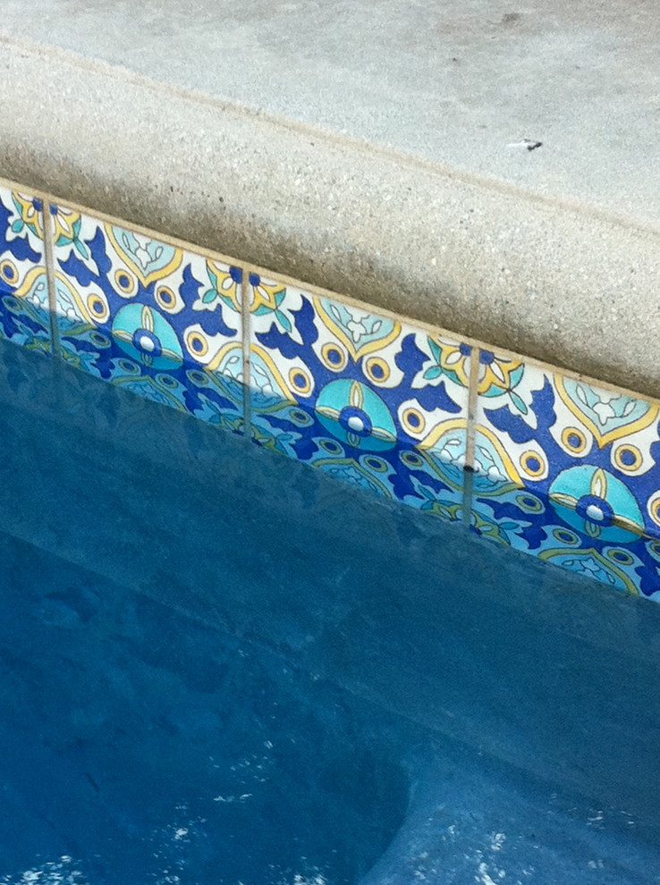 Design ideas for a mediterranean pool in Los Angeles.