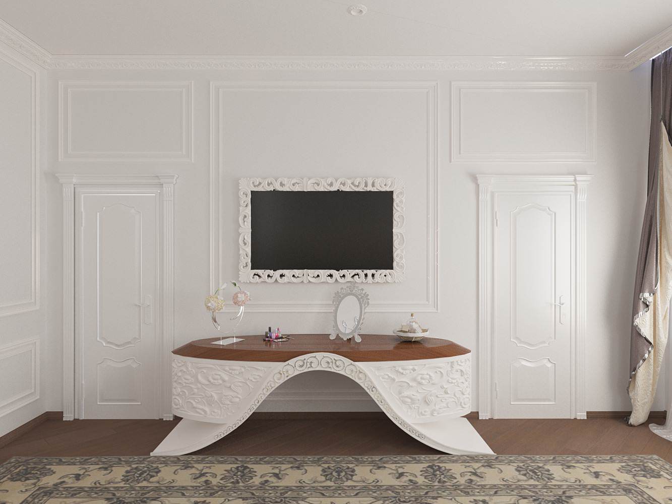 Дизайн 2-х комнатной квартиры в ЖК "Аврора-парк", г.Краснодар