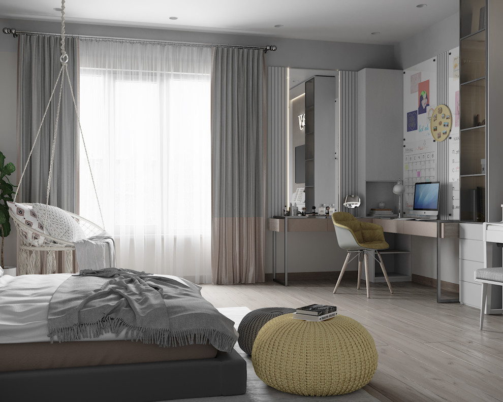 Дом в г. Кемерово (комната для девочки-подростка)