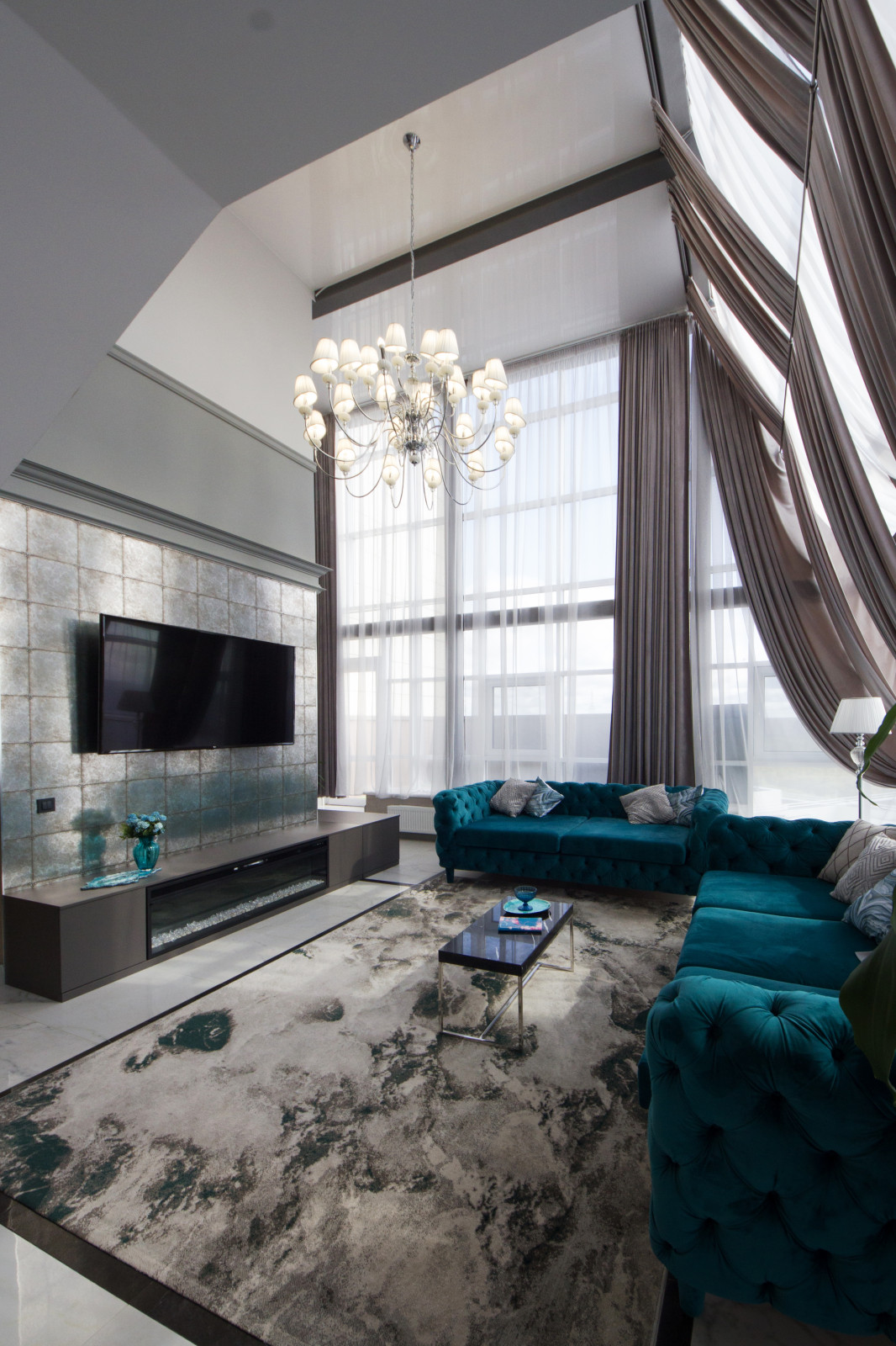 Городская квартира и баня, Дизайнер Евгения Лазарева