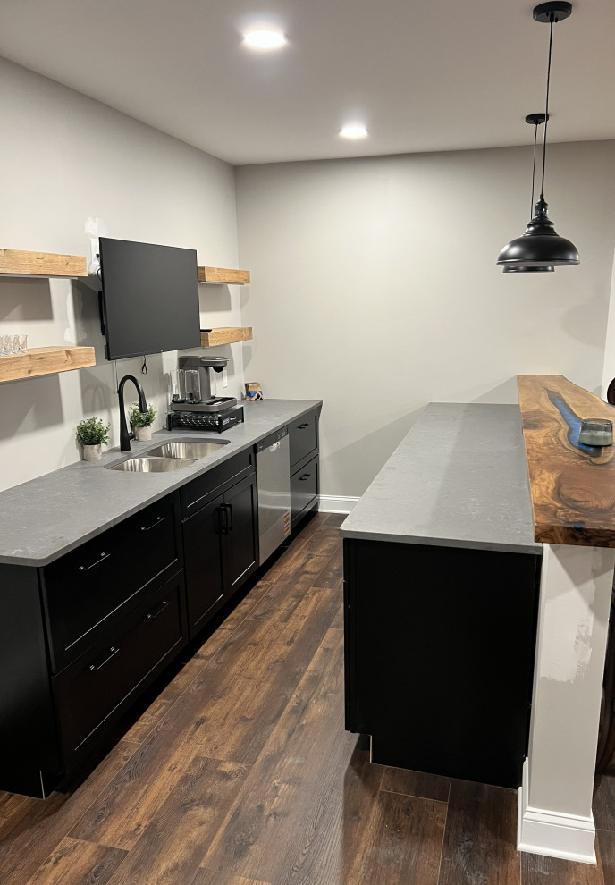 Custom Basement Finish Project