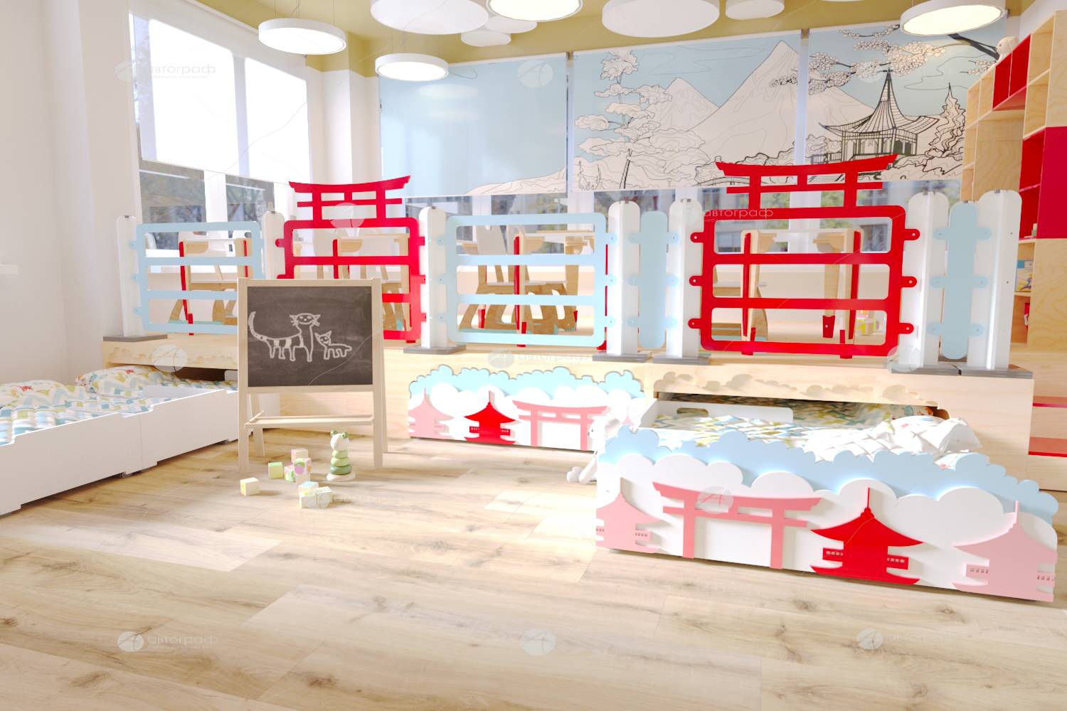 Дизайн-проект детского сада "Испания"