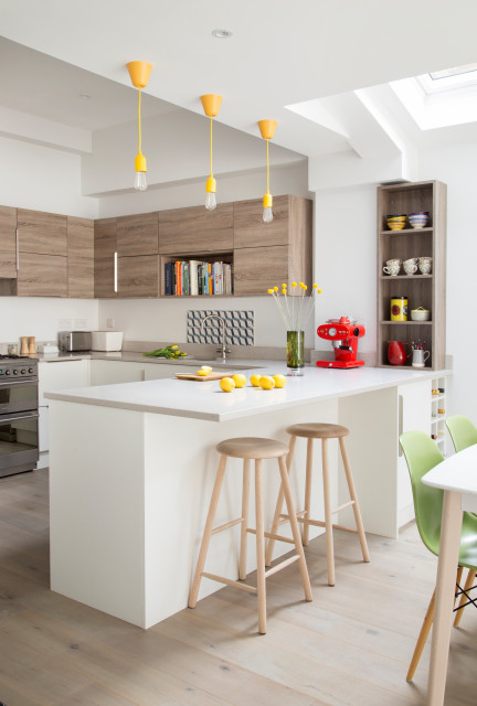Archway kitchen extension contemporary-kitchen