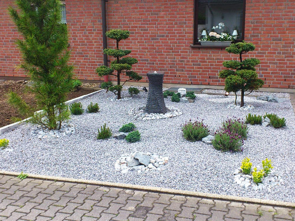 Contemporary garden in Dortmund.
