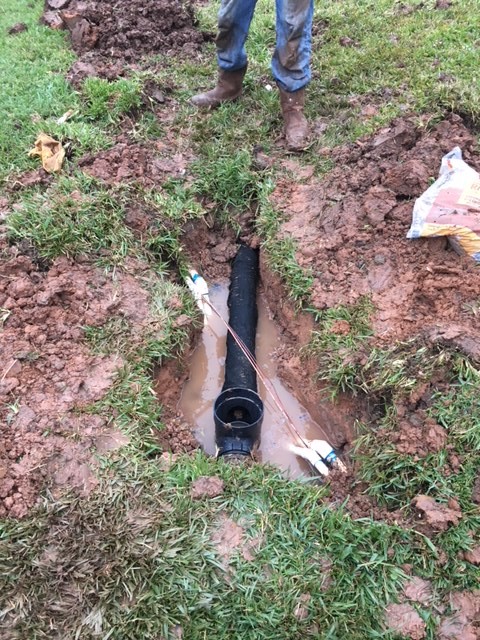 French Drain Installation