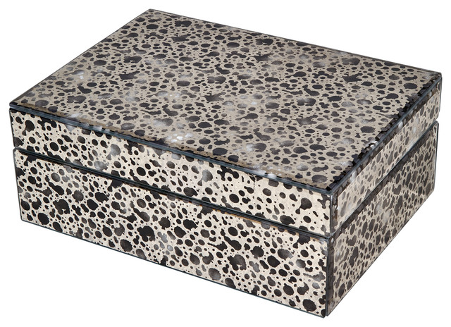 Wood Box Small Rain Stain Contemporary Decorative Boxes By