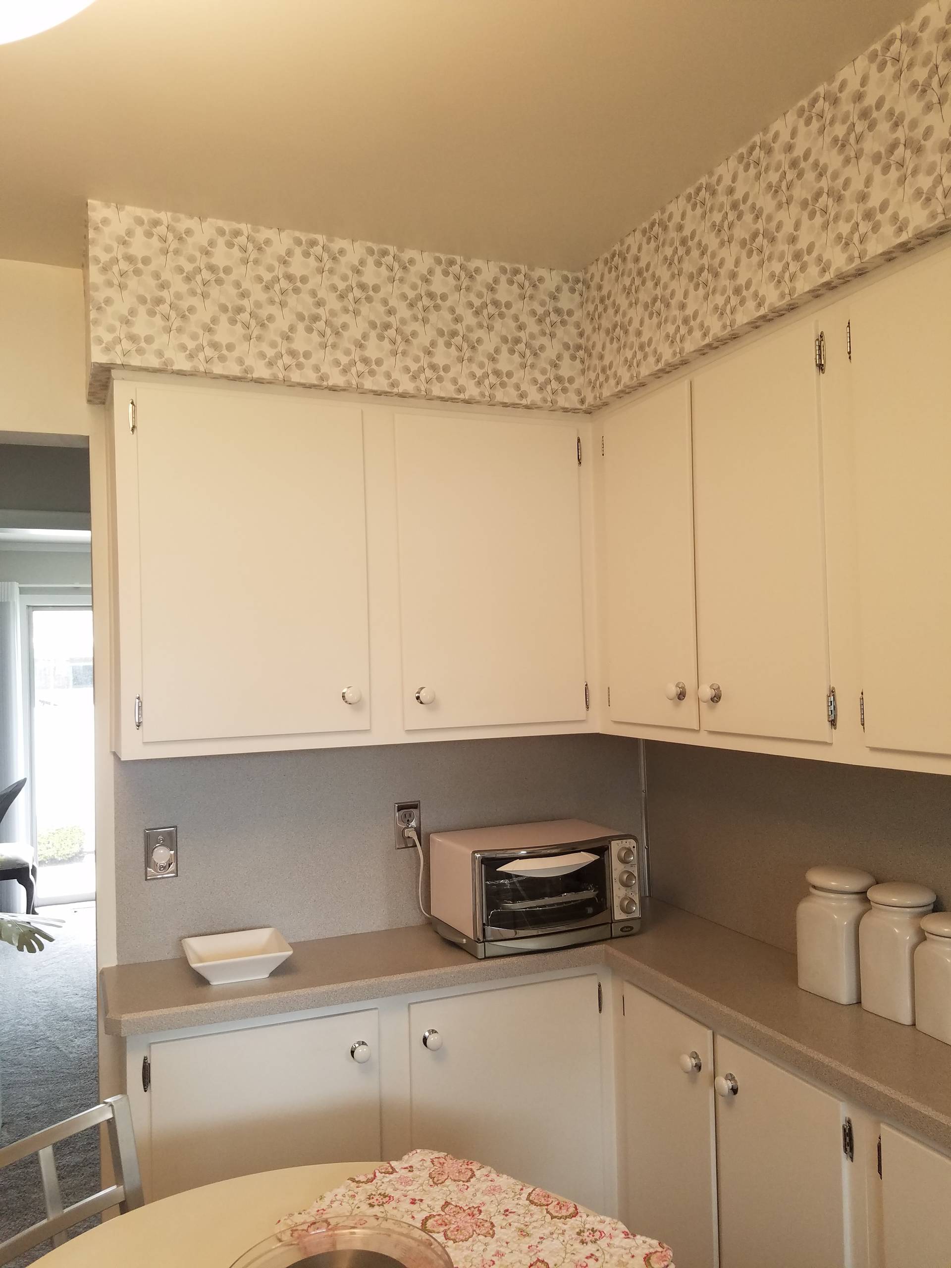Removal & Install: Kitchen Soffit Transformed