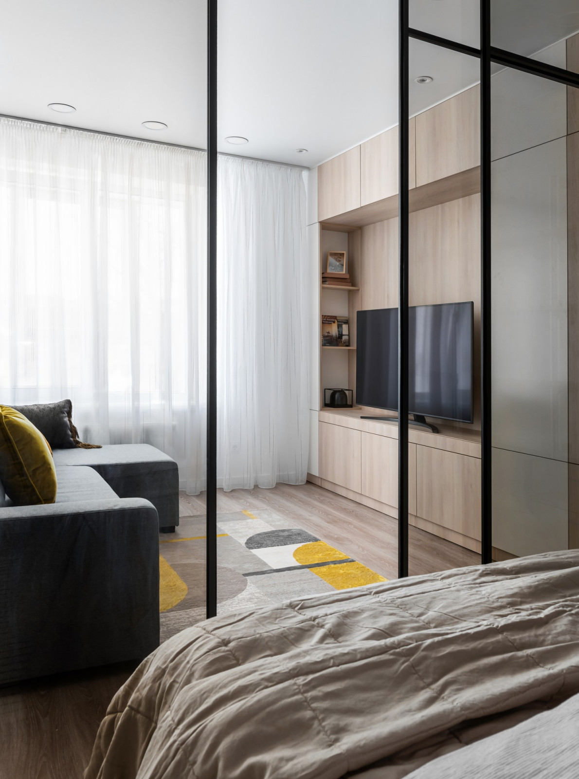 Реализованный проект двухкомнатной квартиры в г. Артем для молодой семьи.